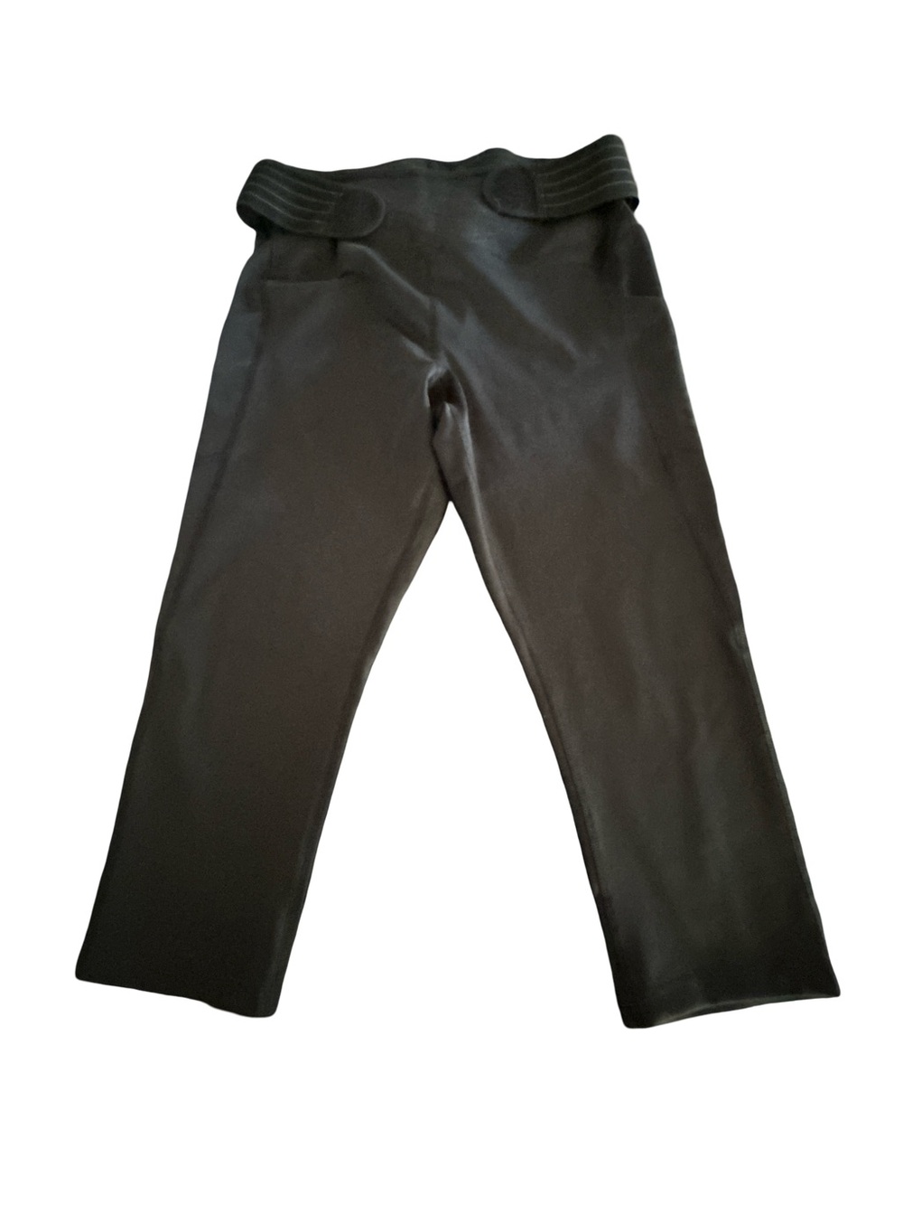 Tommie Copper Pro-Grade Lower Back Support Capri Leggings Large Black